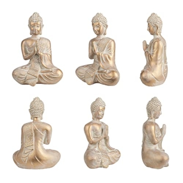 TERESA'S COLLECTIONS Buddha Statue for Home Zen Decor