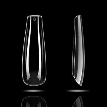 BTArtbox 500PCS Coffin Nails - Perfect for DIY & Salon Use