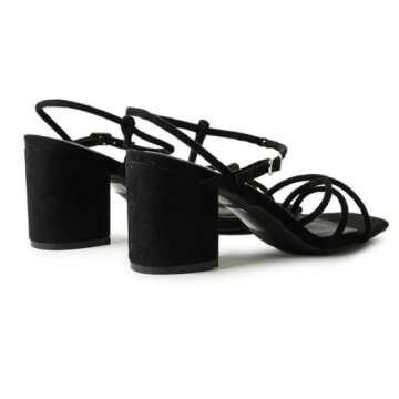 J. Adams Camila Heeled Sandals - Comfortable Stylish Heels