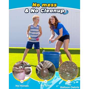 SOPPYCID Reusable Water Balloons - Fun for All Ages