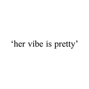 Her Vibe is Pretty Vinyl Wall Decal for Inspirational Decor