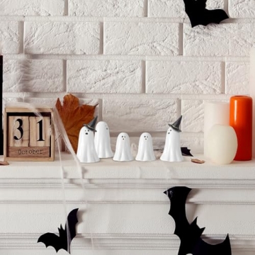Adorable Jingmore Ceramic Ghost Halloween Decorations