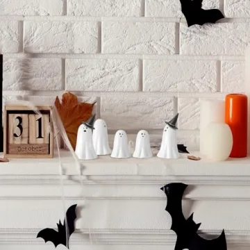 Adorable Jingmore Ceramic Ghost Halloween Decorations