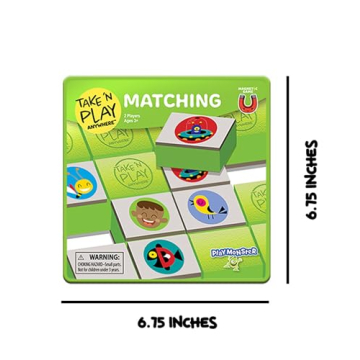 PlayMonster Take N Play Matching Game for Kids 3+