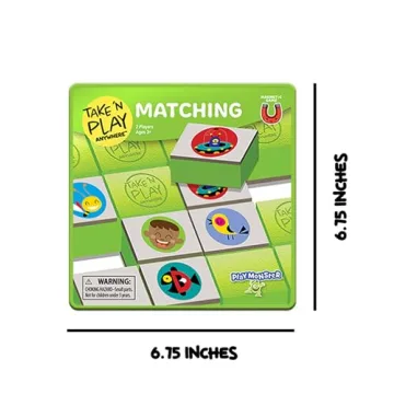 PlayMonster Take N Play Matching Game for Kids 3+