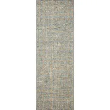 Loloi Chris Loves Julia Polly Area Rug in Blue/Sand for Living Room
