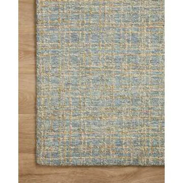 Loloi Chris Loves Julia Polly Area Rug in Blue/Sand for Living Room