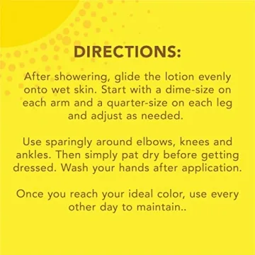 Jergens In-shower Self Tanner Lotion for Natural Tan 7.5 oz