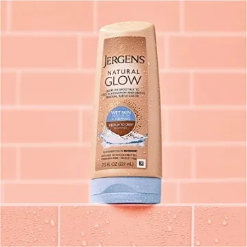 Jergens In-shower Self Tanner Lotion for Natural Tan 7.5 oz