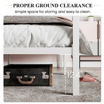 Stylish SHA CERLIN Metal Canopy Bed Frame for Your Home