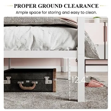 Stylish SHA CERLIN Metal Canopy Bed Frame for Your Home