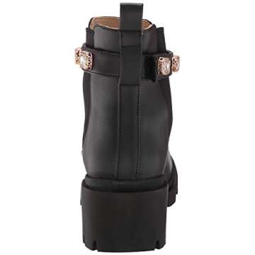 Steve Madden Women's AMULET Fashion Boot, Black, 8