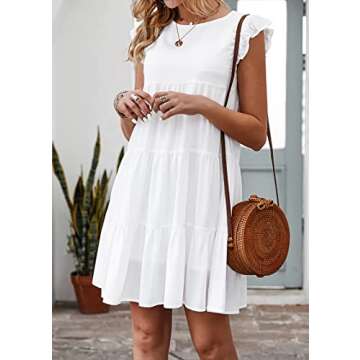 KIRUNDO Sun Dress for Women 2025 Casual Style