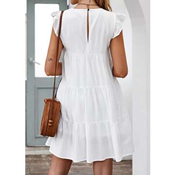 KIRUNDO Sun Dress for Women 2025 Casual Style