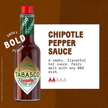 Tabasco Chipotle Pepper Sauce Jar 60Ml