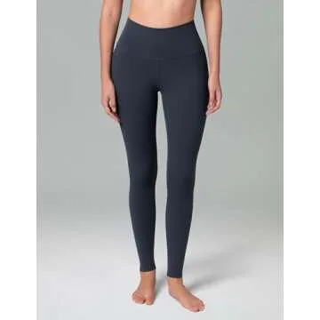 Colorfulkoala Womens Leggings Tummy Control High Waisted Buttery Soft Workout Gym Athletic Yoga Pants(M, Blue Ink)