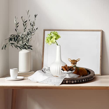 Farmhouse Decorative Wooden Tray - Rustic & Durable