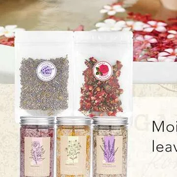 Relaxing 5pc Bath Soak Gift Set with Lavender Scent