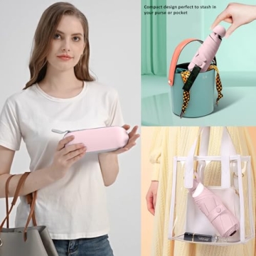 Compact UV Protection Mini Umbrella for Travel