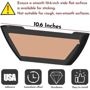 Universal Pot Lid Organizer for Cabinet - Upgraded Patented Niceyos 3 Pack Inside Cabinet Door Wall Mount Pan Top Storage Organizer Rack Holder for Kitchen, Fits 6" to 13" (Black)