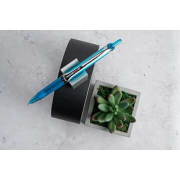 Pilot, Precise V5 RT Refillable & Retractable Liquid Ink Rolling Ball Pens, Extra Fine Point (0.5 mm) Assorted Ink Colors, Pack of 7