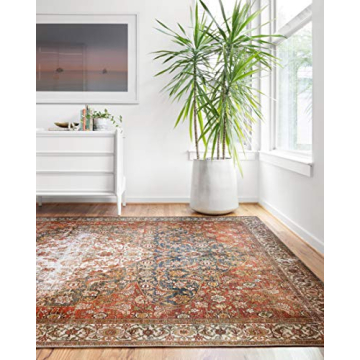 Loloi Layla Vintage Inspired Area Rug - Soft, Durable & Easy Clean