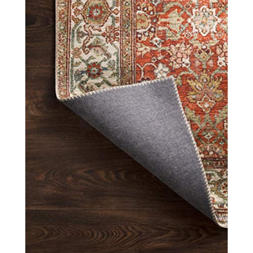 Loloi Layla Vintage Rug - Soft Durable Easy Clean Living Room