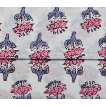 Elegant CPC Cotton Printed Napkins Set of 6 - 18x18