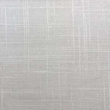 HiEnd Accents Luna Washed Linen Ruffled Lumbar Pillow, 14x36 inch, White Solid Color, Romantic Shabb...