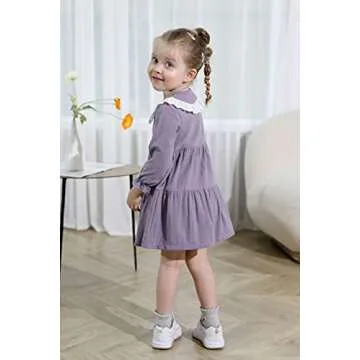 Toddler Fall Dress for Baby Girls – Adorable & Comfortable