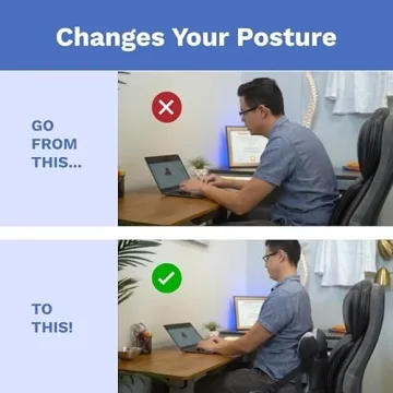 Lifted Lumbar Comfort Cushion for Back Pain Relief