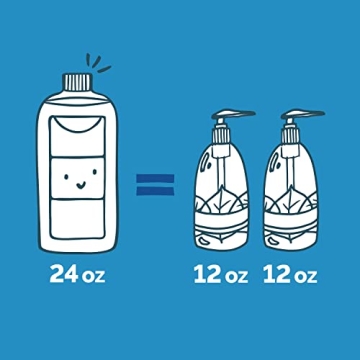 Seventh Generation Hand Soap Refill, Free & Clear Unscented, 24 oz, 3 pack (Packaging May Vary)