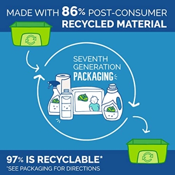 Seventh Generation Hand Soap Refill, Free & Clear Unscented, 24 oz, 3 pack (Packaging May Vary)