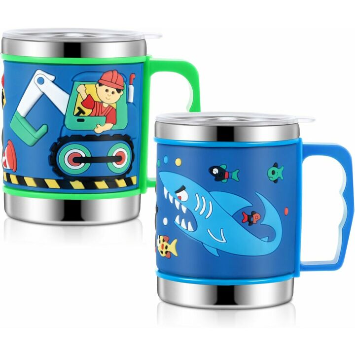 Kids Unicorn Truck Shark 10 oz Insulated Tumbler