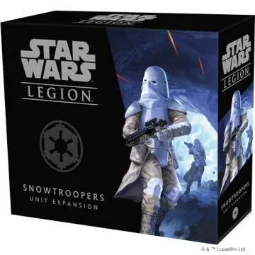 Star Wars Legion Snowtroopers EXPANSION | Two Player Battle Game | Miniatures Game | Strategy Game for Adults and Teens | Ages 14 and up | Average Playtime 3 Hours | Made by Atomic Mass Games