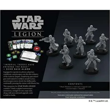Star Wars Legion Snowtroopers EXPANSION | Two Player Battle Game | Miniatures Game | Strategy Game for Adults and Teens | Ages 14 and up | Average Playtime 3 Hours | Made by Atomic Mass Games