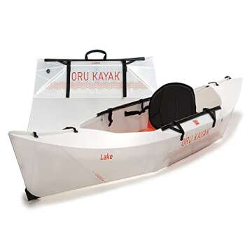 Oru Kayak Foldable Kayak Lake | Lightweight, Portable & Stable - Lake and River Kayaks - Beginner, I...