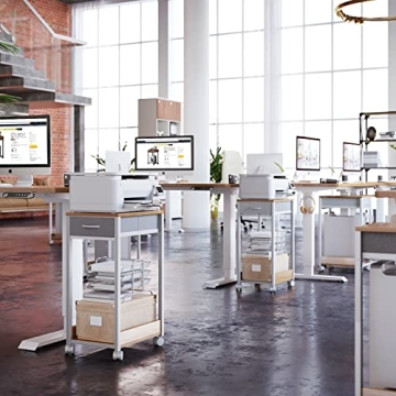 KKL Printer Stand with Storage for Home Office