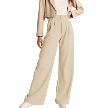 NIMIN High Waisted Work Pants for Women Business Casual Outfits 2025 Office Dress Pants Trousers wit...