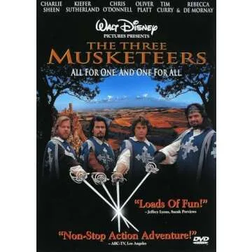 Disney's The Three Musketeers DVD - Timeless Adventure for All Ages