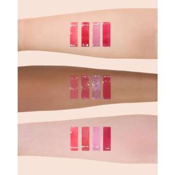 Flower Knows Violet Strawberry Rococo Glowy Lip Gloss-Moisturizing Tinted Lip Oil-Hydrating Lip Makeup for Girls&Women-Vegan & Cruelty-Free-0.12 Fl Oz,1 Count (G04 Blackberry Jam)