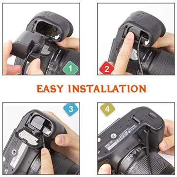 Kimaru ACK-E6 AC Adapter Kit for Canon Cameras