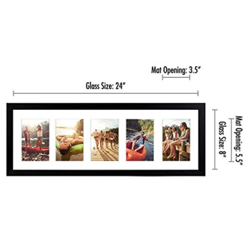 Americanflat Collage Picture Frame for 5 Photos