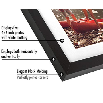 Americanflat Collage Picture Frame for 5 Photos
