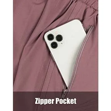 BMJL Women's Running Shorts - Comfortable High Waisted Pocket Shorts for Active Lifestyle