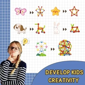 Toddler Magnetic Building Blocks Educational Fun for Kids