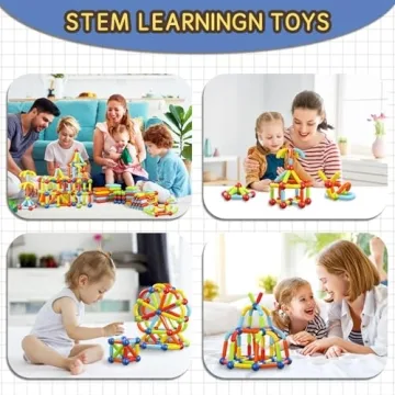 Toddler Magnetic Building Blocks Educational Fun for Kids