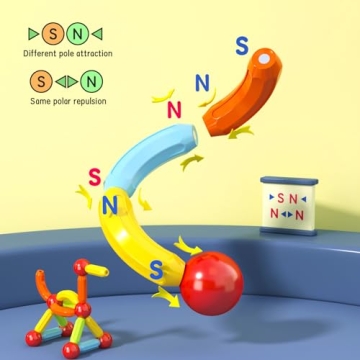 Toddler Magnetic Building Blocks Educational Fun for Kids