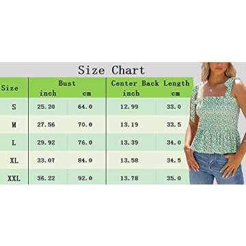 Cnkwei Women's Floral Smocked Frill Tank Top in Pink