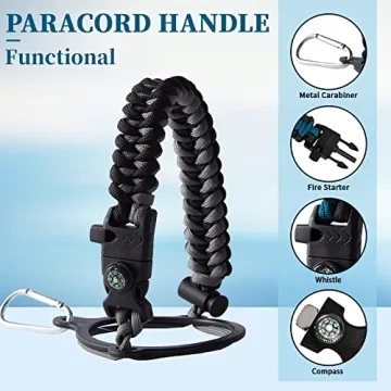 Insulated Sports Water Bottle - 64oz Leak Proof Flask